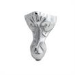 61" Miya Cast Iron Roll-Top Clawfoot Tub - Chrome Feet/Tap Deck/7" Rim Holes - Daisy Wheel Overflow, , large image number 2