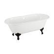 60" Sanford Cast Iron Clawfoot Tub - 7" Tap Holes - Imperial Feet, , large image number 1