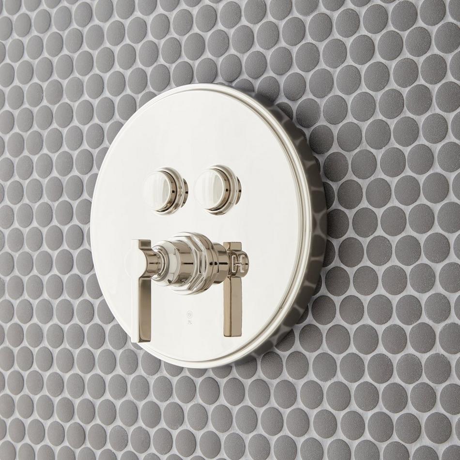 Greyfield Simple Select Pressure Balance Shower Trim and Valve - Polished Nickel, , large image number 0