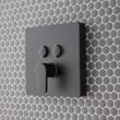Hibiscus Simple Select Pressure Balance Shower Trim and Valve - Matte Black, , large image number 0