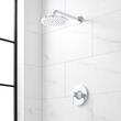 Lentz Pressure Balance Shower System With Lever Handles - Chrome, , large image number 3