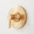 Lentz Pressure Balance Shower System With Lever Handles - Brushed Gold, , large image number 2