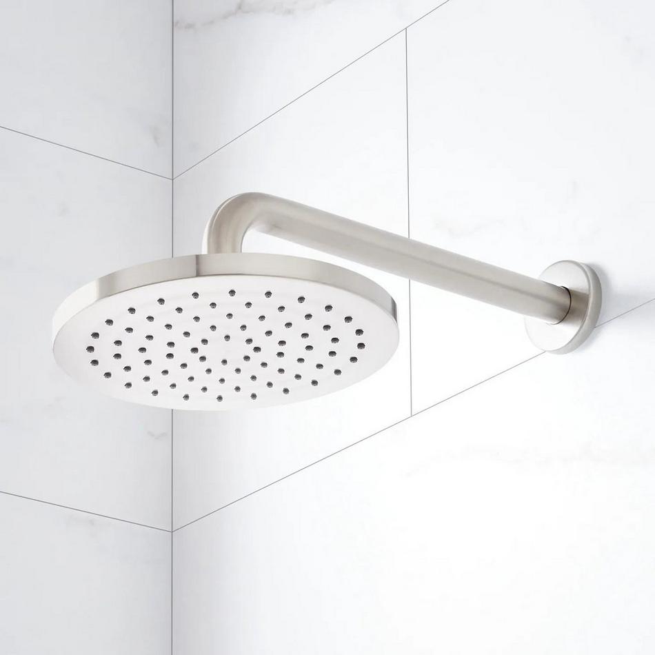 Lentz Pressure Balance Shower System With Knob Handles - Brushed Nickel, , large image number 5