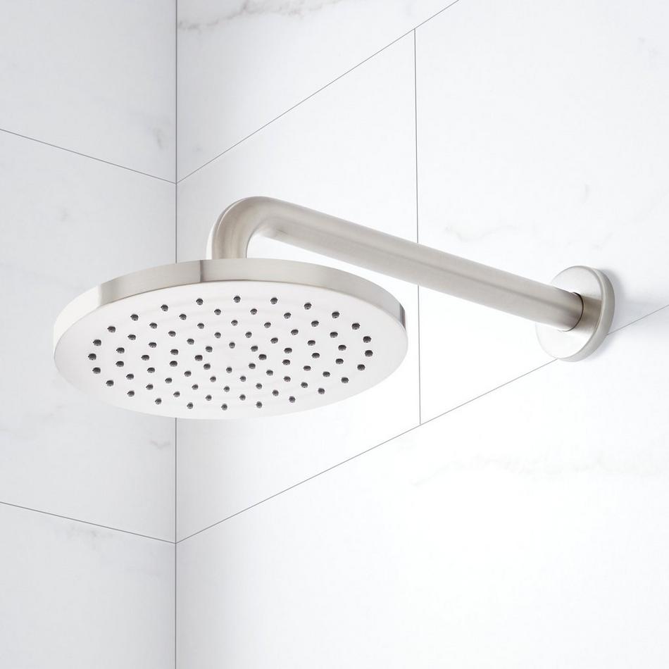 Lentz Pressure Balance Tub and Shower System - Lever Handles  - Brushed Nickel, , large image number 1