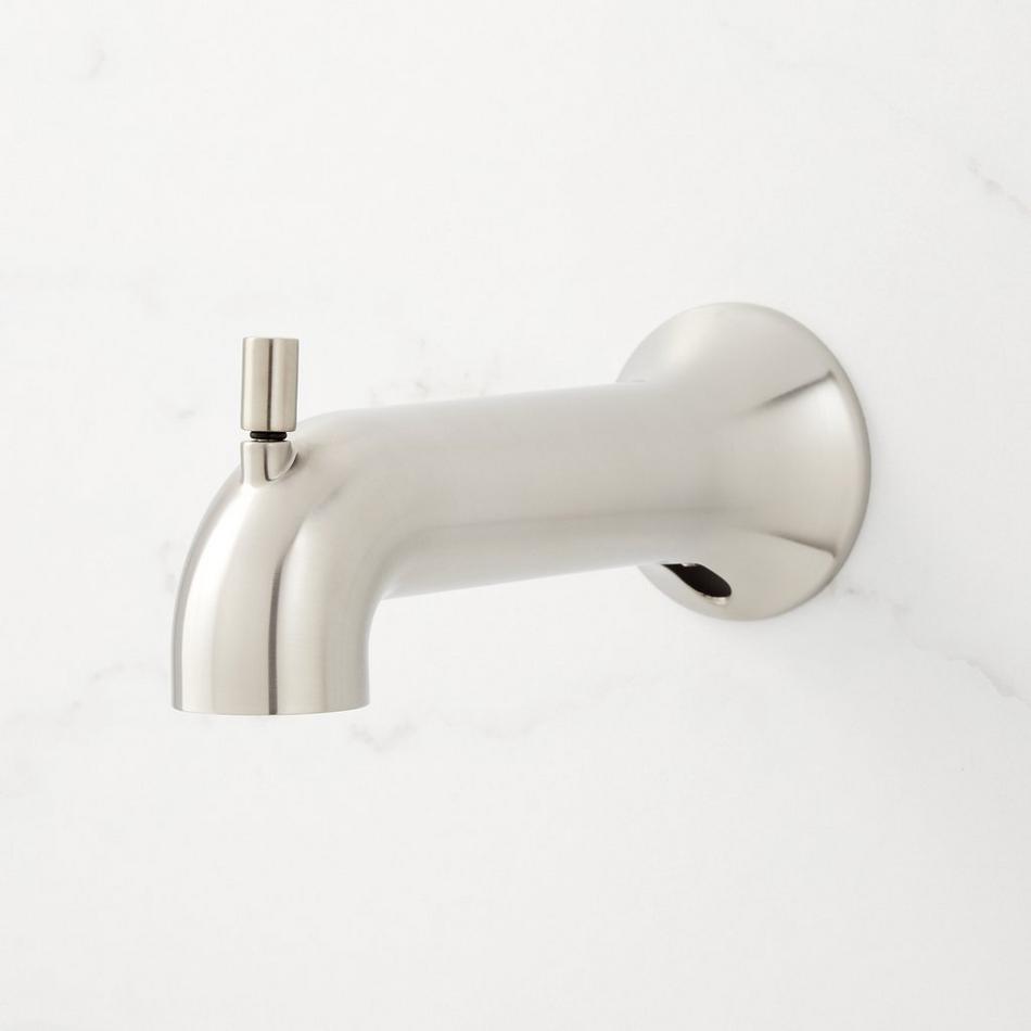 Lentz Pressure Balance Tub and Shower System - Lever Handles  - Brushed Nickel, , large image number 2