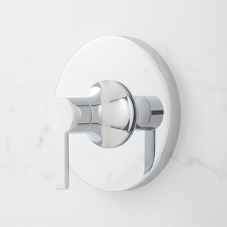 Lentz Pressure Balance Tub and Shower System - Lever Handles