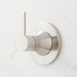 Lentz Pressure Balance Shower System With Rainfall Shower & Hand Shower - Lever Handles - Br. Nickel, , large image number 4