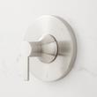Lentz Pressure Balance Shower System With Rainfall Shower & Hand Shower - Lever Handles - Br. Nickel, , large image number 3