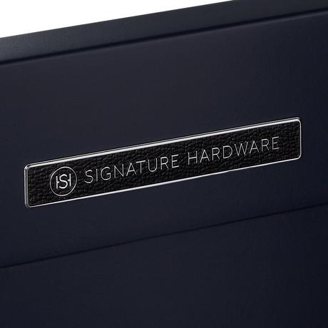 24" Layne Midnight Navy Blue Vanity And Sink