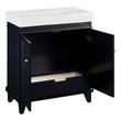 30" Layne Midnight Navy Blue Vanity And Sink, , large image number 6