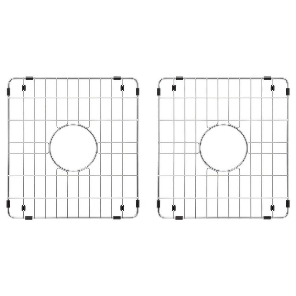 Grid Set for 33" Fireclay Double-Bowl Farmhouse Sink, , large image number 0