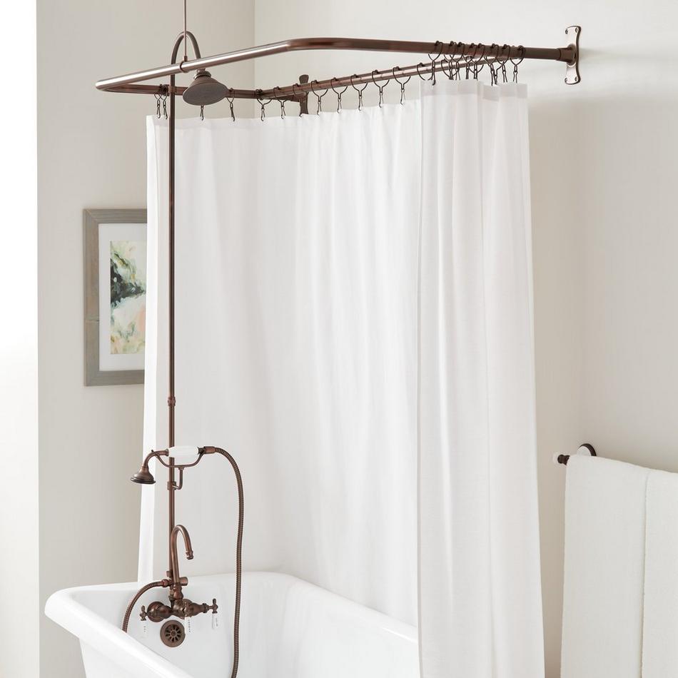  Collections Etc Double Shower Curtain Hooks are Double