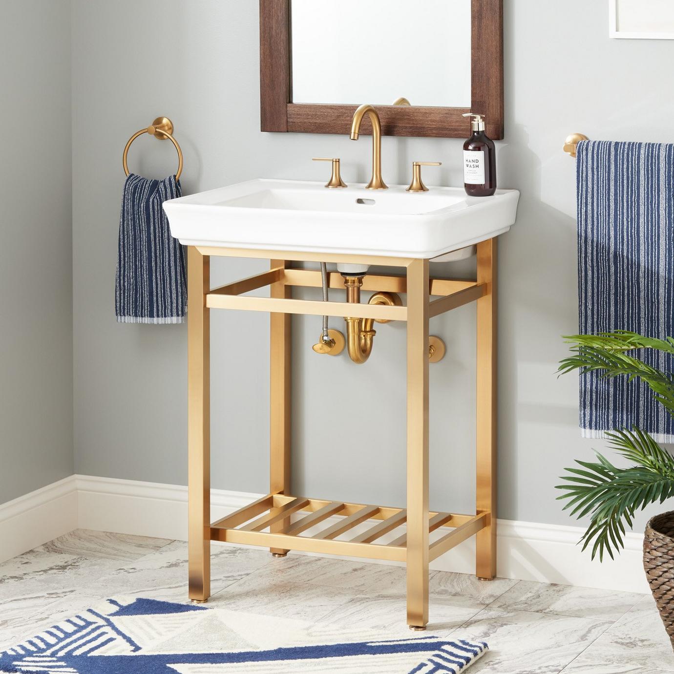 Console Bathroom Sinks Signature Hardware