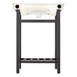 26" Halyard Console Sink with Traditional Top - Single Hole - Matte Black Stand, , large image number 2