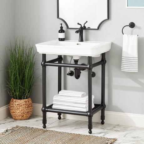 Bathroom Console Sinks, Apothecary Sinks, Signature Hardware
