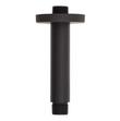4" Round Ceiling-Mount Shower Arm - Matte Black, , large image number 0