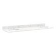 73" Marble Double Top for Undermount Sinks - 48" Centers - 8"Faucet Holes - Carrara - White Sink, , large image number 0