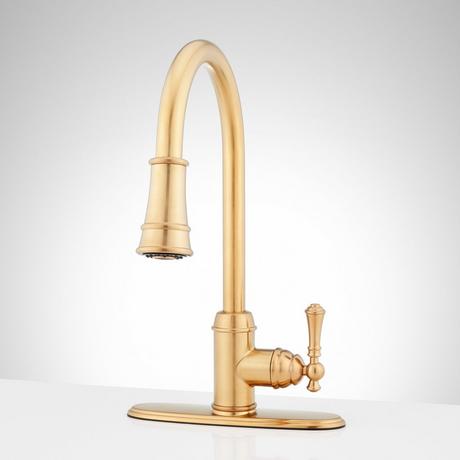 Amberley Single-Hole Pull-Down Kitchen Faucet