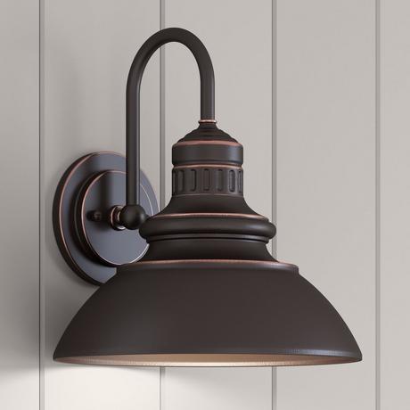 11" Blackshore Single Light Wall Sconce - Chocolate Bronze