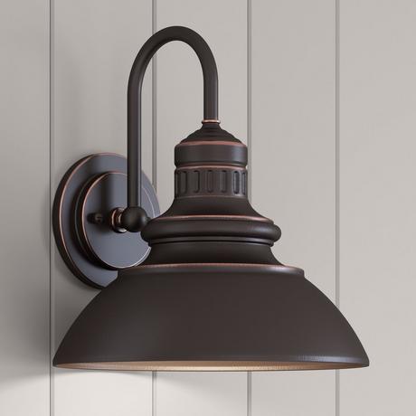 13" Blackshore Single Light Wall Sconce - Chocolate Bronze