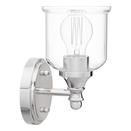 Hesby Vanity Sconce - Single Light - Clear Shade