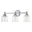 Hesby 3-Light Vanity Light - Clear Shade, , large image number 8