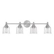 Hesby 4-Light Vanity Lightl - Clear Shade, , large image number 5
