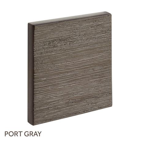 Wood Finish Sample - Port Gray