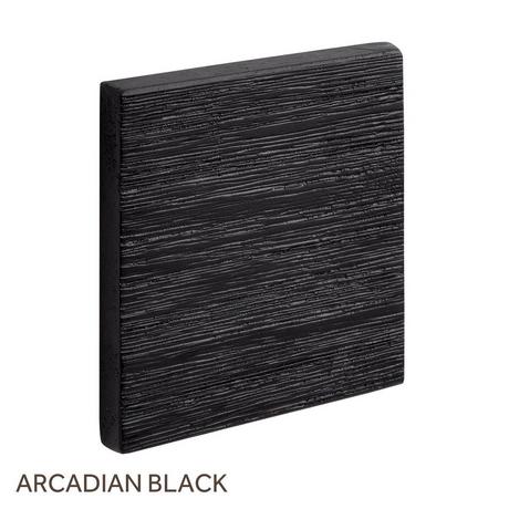 Wood Finish Sample - Arcadian Black