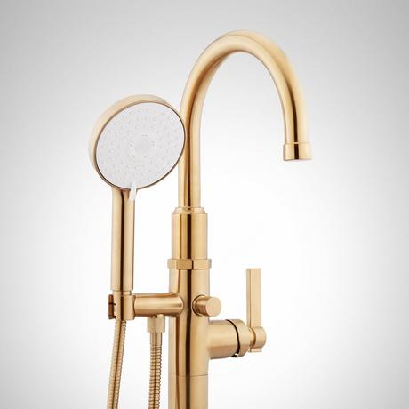 Greyfield Freestanding Tub Faucet with Hand Shower