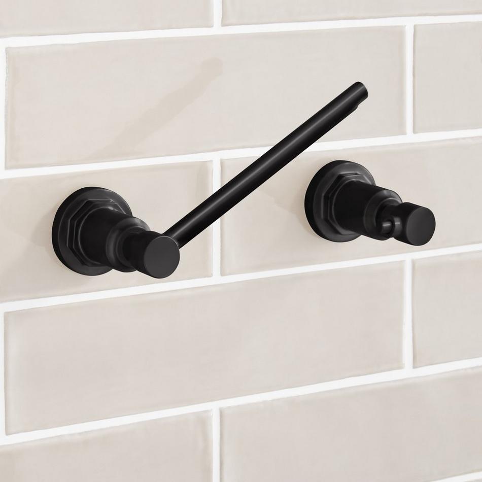 Greyfield Toilet Paper Holder - Matte Black, , large image number 2