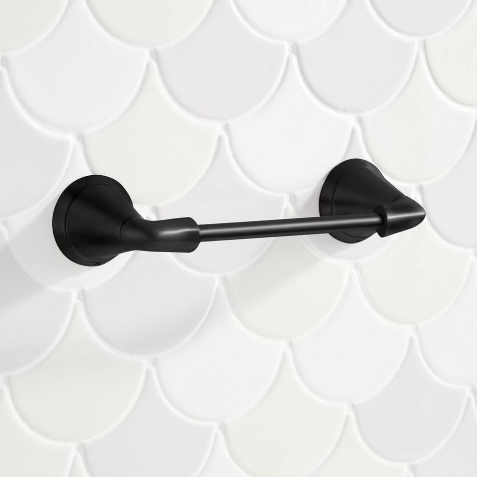 Provincetown Toilet Paper Holder - Matte Black, , large image number 1