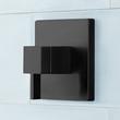 Rigi Pressure Balance Tub and Shower Set Trim - Matte Black, , large image number 2