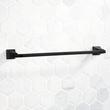 24" Vilamonte Towel Bar - Matte Black, , large image number 1