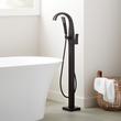Vilamonte Freestanding Tub Faucet with Hand Shower - Matte Black, , large image number 0