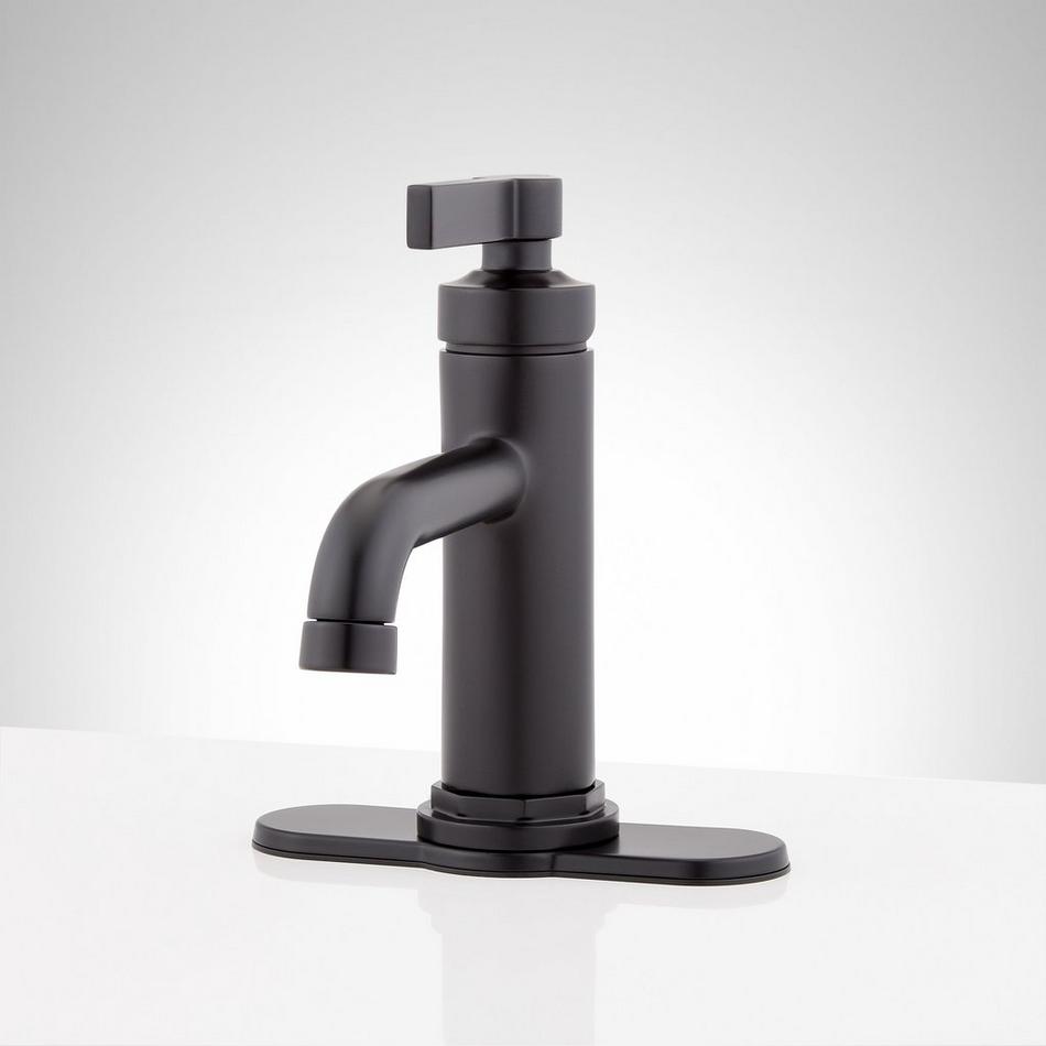 Greyfield Single-Hole Bathroom Faucet - Matte Black, , large image number 4