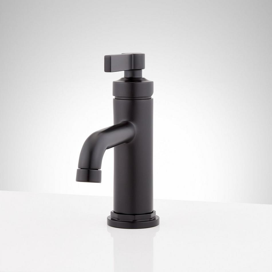 Greyfield Single-Hole Bathroom Faucet - Matte Black, , large image number 3