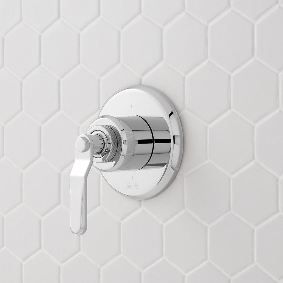 Gunther In-Wall Shower Diverter Trim with 3/4" Valve - Chrome, , large image number 0