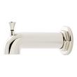 Gunther Tub Spout With Diverter - Polished Nickel, , large image number 1
