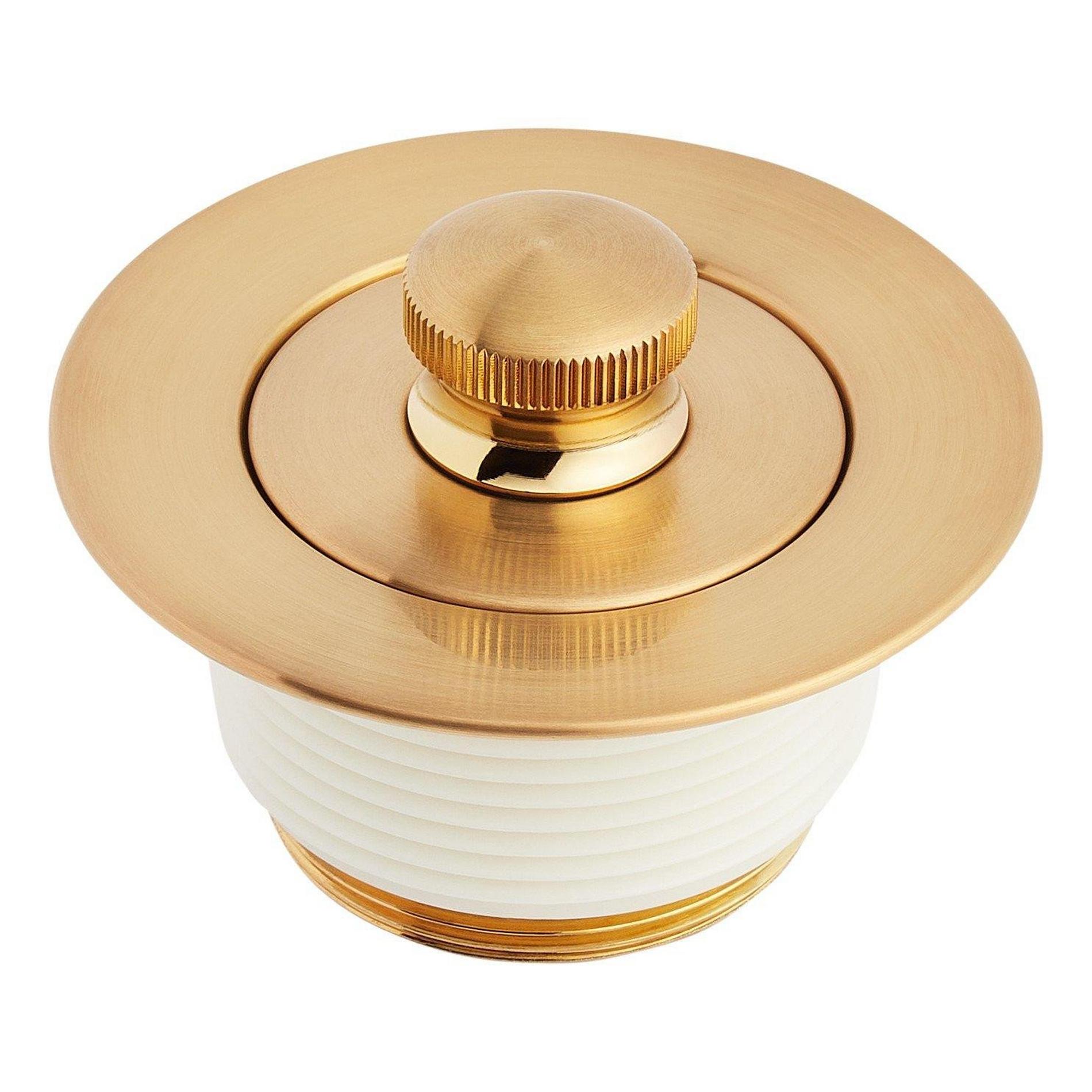 Lift & Turn Tub Drain with Adapter Sleeve Signature Hardware