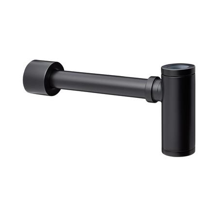1-1/4" x 1-1/4" Round Bathroom Trap With High Box Flange