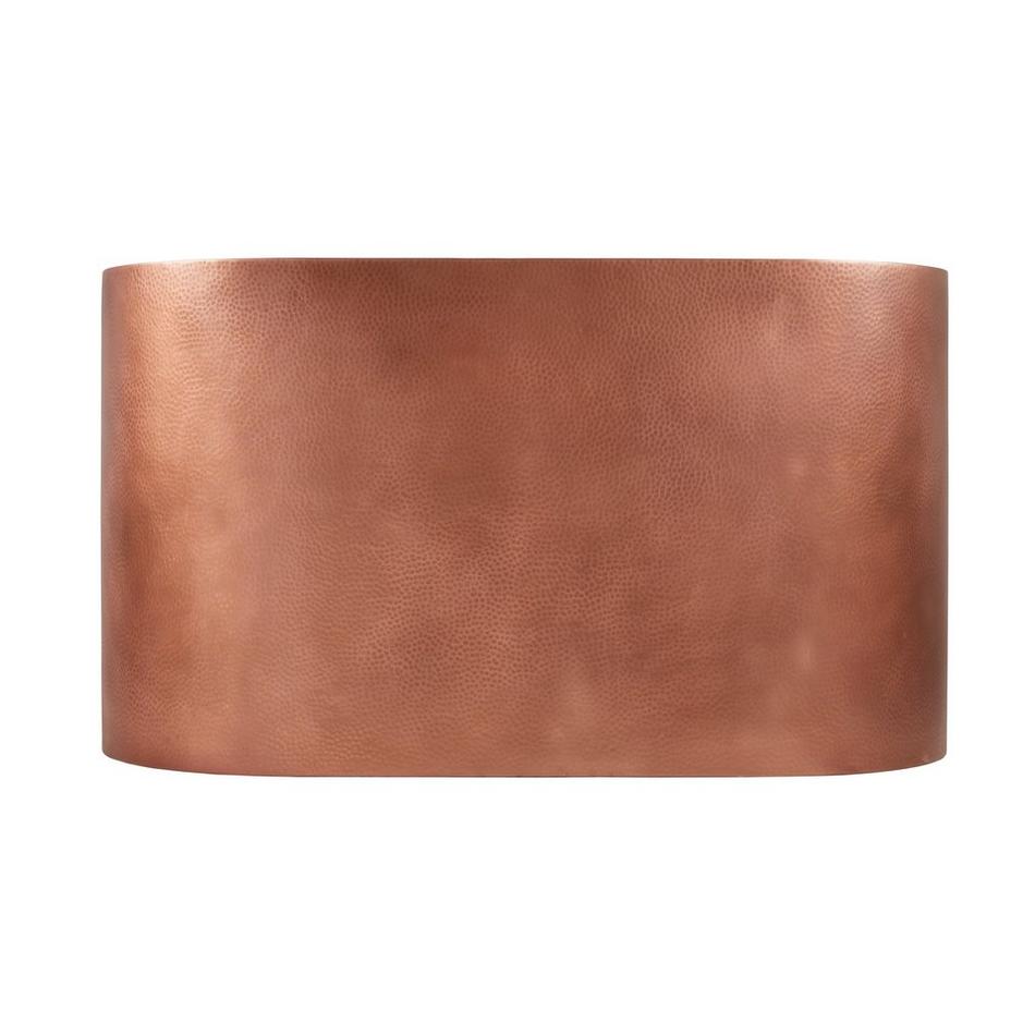 60" Watson Double-Wall Copper Soaking Air Tub, , large image number 2