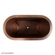 60" Watson Double-Wall Copper Soaking Air Tub, , large image number 7