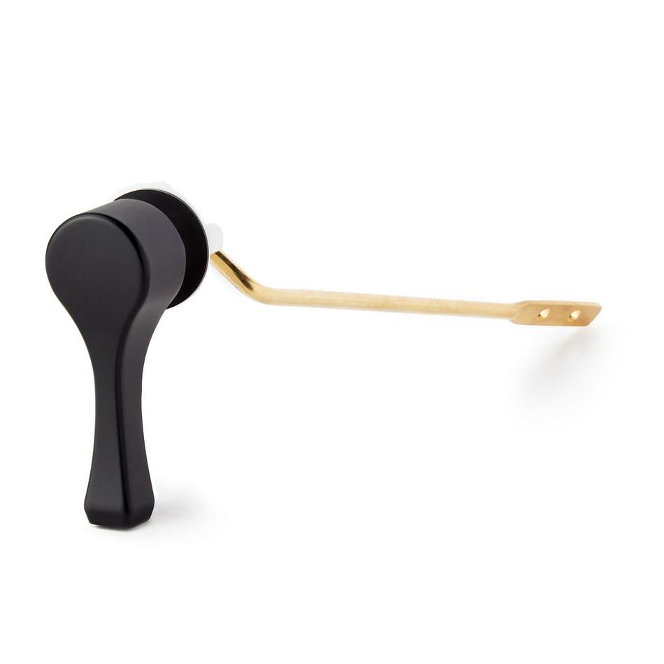 Carraway Toilet Tank Handle - Matte Black, , large image number 1