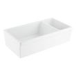 36" Gallo Reversible 80/20 Double-Bowl Fireclay Farmhouse Sink - White, , large image number 2