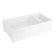 36" Gallo 80/20 Double-Bowl Fireclay Farmhouse Sink - White, , large image number 1