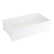 36" Gallo Fireclay Farmhouse Sink - White, , large image number 1
