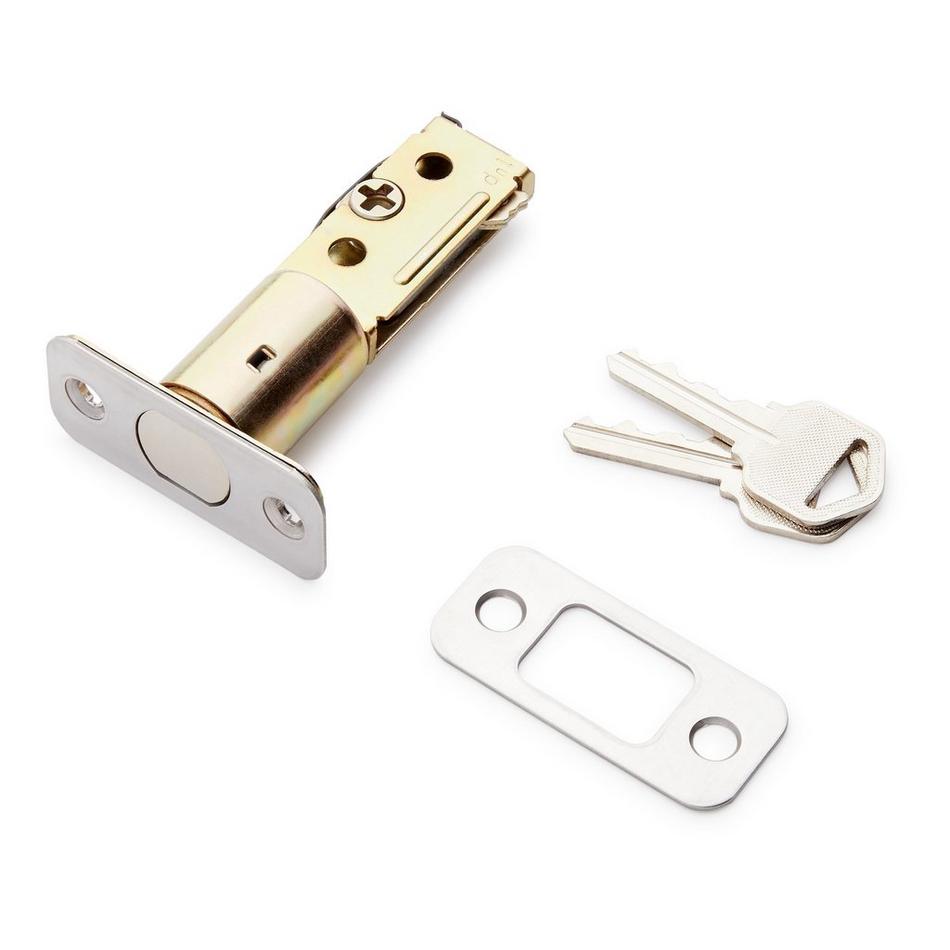 Sedalia Deadbolt - 1-Cylinder for Entrance Set - Brushed Nickel, , large image number 1