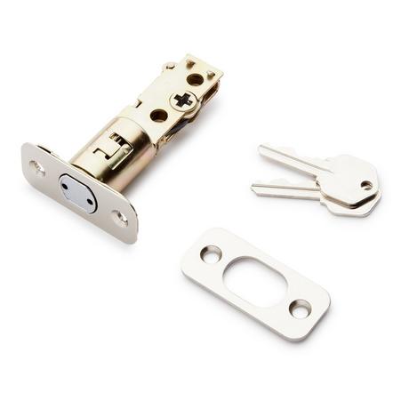 Ewing Entrance Set - Round Rosette - Round Rod Lever Handle
