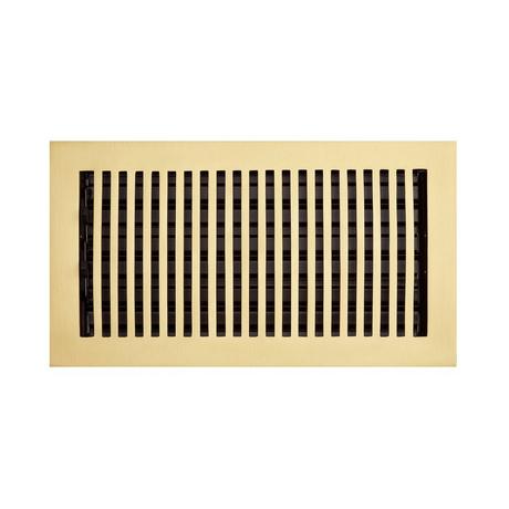 Modern Brass Floor/Wall Register